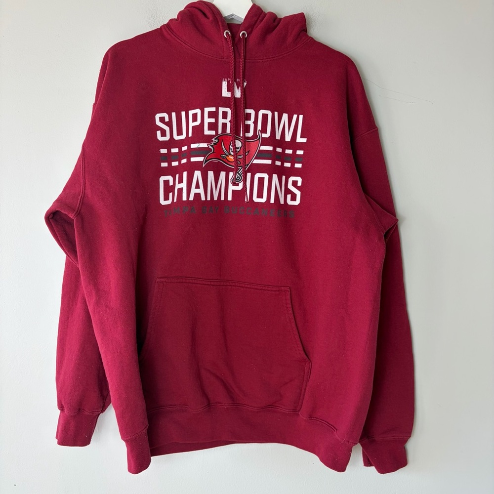 Port & Company Tampa Bay Buccaneers Superbowl‎ LV Champions Red Sweatshirt XXL